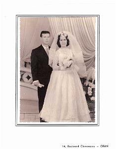 MARIAGE 16 JUIN 1962 JEANNE MASEGOSA ET DE CLAUDE MULIARDO 001